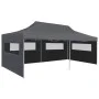 Pop-up-Faltzelt mit Seitenwänden 3x6 m anthrazit von vidaXL, Zelte und Pavillons - Ref: Foro24-44966, Preis: 217,09 €, Rabatt: %