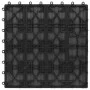 Baldosas porche relieve profundo WPC 30x30 cm 1 m² gris 11 uds de vidaXL, Suelos y moquetas - Ref: Foro24-45035, Precio: 75,3...