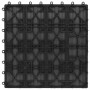Verandafliesen tiefes Relief WPC 30x30 cm 1 m² grau 11 Einheiten von vidaXL, Böden und Teppiche - Ref: Foro24-45035, Preis: 6...