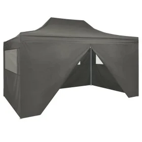 Pop-up-Faltzelt mit 4 Wänden 3x4,5 m anthrazitgrau von vidaXL, Zelte und Pavillons - Ref: Foro24-44970, Preis: 188,87 €, Raba...