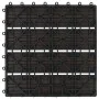 Baldosas de porche de WPC 30x30 cm 1 m² marrón oscuro 11 uds de vidaXL, Suelos y moquetas - Ref: Foro24-45025, Precio: 63,51 ...