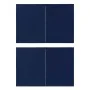 Walls for party tent with zipper 2 pcs PE blue by vidaXL, Tents and gazebos - Ref: Foro24-45116, Price: 22,05 €, Discount: %