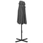 Garden umbrella with aluminum pole 460x270 cm anthracite by vidaXL, Umbrellas - Ref: Foro24-44869, Price: 167,44 €, Discount: %