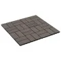 Baldosas para porche de WPC 30x30 cm 1 m² marrón oscuro 11 uds de vidaXL, Suelos y moquetas - Ref: Foro24-45033, Precio: 56,6...