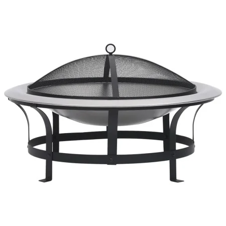 Garden brazier with stainless steel grill 76 cm by vidaXL, Chimneys - Ref: Foro24-46530, Price: 151,66 €, Discount: %