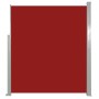 Toldo lateral retráctil 160x500 cm rojo de vidaXL, Sombrillas - Ref: Foro24-45463, Precio: 83,65 €, Descuento: %