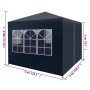 Carpa para celebraciones azul 3x3 m de vidaXL, Carpas y cenadores - Ref: Foro24-45097, Precio: 71,41 €, Descuento: %