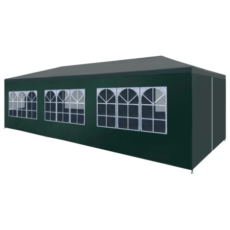 Grünes Partyzelt 3x9 m von vidaXL, Zelte und Pavillons - Ref: Foro24-45105, Preis: 151,27 €, Rabatt: %
