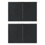 Walls for party tents with zipper 2 pcs PE anthracite by vidaXL, Tents and gazebos - Ref: Foro24-45118, Price: 21,02 €, Disco...