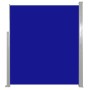 Retractable side awning 160x500 cm blue by vidaXL, Umbrellas - Ref: Foro24-45462, Price: 91,85 €, Discount: %