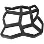 Moldes de pavimento para el jardín 2 unidades 42x42x4 cm de vidaXL, Molduras - Ref: Foro24-41370, Precio: 28,69 €, Descuento: %