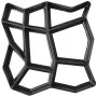Moldes de pavimento para el jardín 2 unidades 42x42x4 cm de vidaXL, Molduras - Ref: Foro24-41370, Precio: 28,69 €, Descuento: %