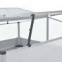 Grünes Gewächshaus aus verzinktem Stahl, 100 x 100 x 77 cm von vidaXL, Töpfe und Pflanzgefäße - Ref: Foro24-47020, Preis: 88,...
