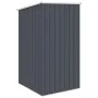 Gartenhaus aus anthrazitfarbenem, verzinktem Stahl, 87 x 98 x 159 cm von vidaXL, Schuppen - Ref: Foro24-46291, Preis: 120,82 ...