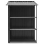 Garden shed and anthracite iron shelving 205x130x183 cm by vidaXL, Sheds - Ref: Foro24-47106, Price: 270,80 €, Discount: %