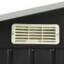 Garden shed and anthracite iron shelving 205x130x183 cm by vidaXL, Sheds - Ref: Foro24-47106, Price: 270,80 €, Discount: %