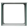 Garden shed for firewood green galvanized steel 172x91x154cm by vidaXL, Accessories for bags and firewood holders - Ref: Foro...