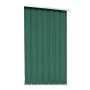 Grüner Brennholzkasten aus verzinktem Stahl, 163 x 83 x 154 cm von vidaXL, Zubehör für Taschen und Brennholzhalter - Ref: For...