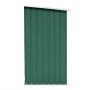 Grüner Brennholzkasten aus verzinktem Stahl, 163 x 83 x 154 cm von vidaXL, Zubehör für Taschen und Brennholzhalter - Ref: For...
