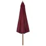 Sombrilla de jardín con palo de madera color burdeos 330 cm de vidaXL, Sombrillas - Ref: Foro24-47216, Precio: 119,33 €, Desc...