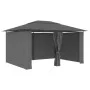 Garden tent with anthracite gray curtains 4x3 m by vidaXL, Tents and gazebos - Ref: Foro24-47960, Price: 283,41 €, Discount: %