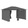 Garden tent with anthracite gray curtains 4x3 m by vidaXL, Tents and gazebos - Ref: Foro24-47960, Price: 283,41 €, Discount: %