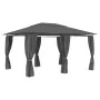 Garden tent with anthracite gray curtains 4x3 m by vidaXL, Tents and gazebos - Ref: Foro24-47960, Price: 283,41 €, Discount: %