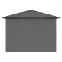 Carpa de jardín con cortinas gris antracita 4x3 m de vidaXL, Carpas y cenadores - Ref: Foro24-47960, Precio: 298,60 €, Descue...