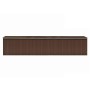 Brown galvanized steel garden shed 257x990x181 cm by vidaXL, Sheds - Ref: Foro24-47039, Price: 1,00 €, Discount: %