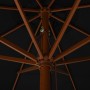Garden umbrella with black wooden pole 330 cm by vidaXL, Umbrellas - Ref: Foro24-47218, Price: 114,33 €, Discount: %