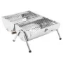 Barbacoa de carbón de sobremesa acero inoxidable doble parrilla de vidaXL, Barbacoas - Ref: Foro24-47852, Precio: 65,70 €, De...
