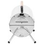 Stainless steel double grill tabletop charcoal barbecue by vidaXL, Barbecues - Ref: Foro24-47852, Price: 67,28 €, Discount: %