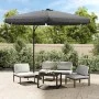 Sonnenschirm mit anthrazitgrauer Stahlstange 300x250 cm von vidaXL, Sonnenschirme - Ref: Foro24-47314, Preis: 111,57 €, Rabat...