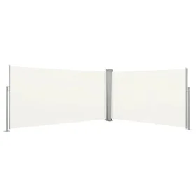 Cream-colored retractable side awning 160x600 cm by vidaXL, Umbrellas - Ref: Foro24-42179, Price: 71,29 €, Discount: %