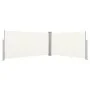 Cream-colored retractable side awning 160x600 cm by vidaXL, Umbrellas - Ref: Foro24-42179, Price: 71,29 €, Discount: %
