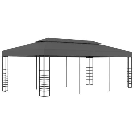 Anthracite garden gazebo canopy 3x6 m by vidaXL, Tents and gazebos - Ref: Foro24-47959, Price: 301,86 €, Discount: %