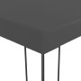 Anthrazitfarbenes Gartenpavillon-Überdachung 3x6 m von vidaXL, Zelte und Pavillons - Ref: Foro24-47959, Preis: 306,36 €, Raba...