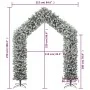 Christmas tree arch in snowy look 270 cm by vidaXL, Christmas trees - Ref: Foro24-345094, Price: 145,62 €, Discount: %