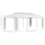 Pavillon mit doppeltem weißen Dach 3x6 m von vidaXL, Zelte und Pavillons - Ref: Foro24-47951, Preis: 330,29 €, Rabatt: %