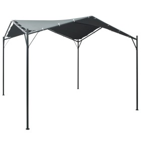 Pavillonzelt aus anthrazitgrauem Stahl 3x3 m von vidaXL, Zelte und Pavillons - Ref: Foro24-47962, Preis: 203,80 €, Rabatt: %