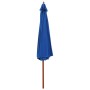 Gartenschirm mit blauem Holzmast 350 cm von vidaXL, Sonnenschirme - Ref: Foro24-47139, Preis: 106,26 €, Rabatt: %