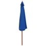 Gartenschirm mit blauem Holzmast 350 cm von vidaXL, Sonnenschirme - Ref: Foro24-47139, Preis: 106,72 €, Rabatt: %