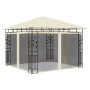Cream-colored gazebo with mosquito netting 3x3x2.73 m 180 g/m² by vidaXL, Tents and gazebos - Ref: Foro24-47969, Price: 290,4...