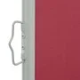 Red retractable garden or terrace side awning 100x300 cm by vidaXL, Umbrellas - Ref: Foro24-48342, Price: 61,65 €, Discount: %
