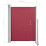 Red retractable garden or terrace side awning 100x300 cm by vidaXL, Umbrellas - Ref: Foro24-48342, Price: 61,65 €, Discount: %