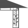 Gazebo with mosquito net anthracite gray 4x3x2.73 m 180 g/m² by vidaXL, Tents and gazebos - Ref: Foro24-47973, Price: 313,24 ...