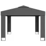 Gazebo with double anthracite gray roof 3x3 m by vidaXL, Tents and gazebos - Ref: Foro24-47952, Price: 239,85 €, Discount: %