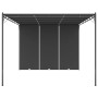 Garden gazebo with anthracite gray side curtain 4x3x2.25 m by vidaXL, Tents and gazebos - Ref: Foro24-47996, Price: 238,36 €,...