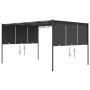 Garden gazebo with anthracite gray side curtain 4x3x2.25 m by vidaXL, Tents and gazebos - Ref: Foro24-47996, Price: 238,36 €,...
