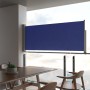 Toldo lateral retráctil de jardín azul 100x300 cm de vidaXL, Sombrillas - Ref: Foro24-48341, Precio: 62,79 €, Descuento: %